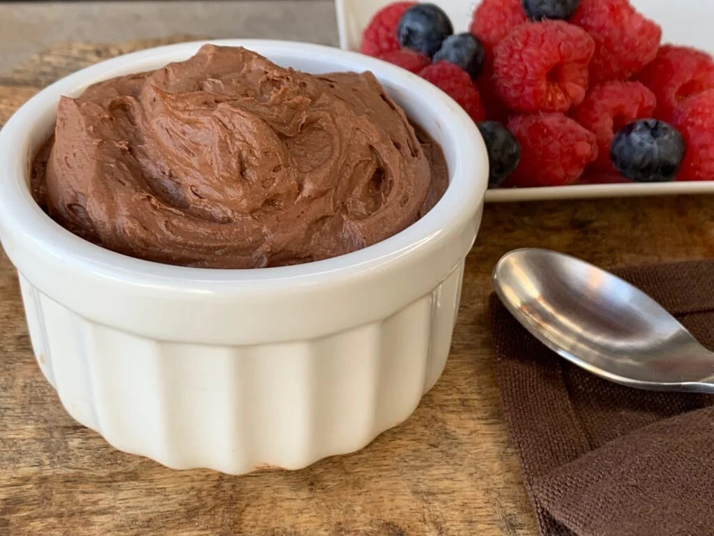 Keto Chocolate Avocado Mousse