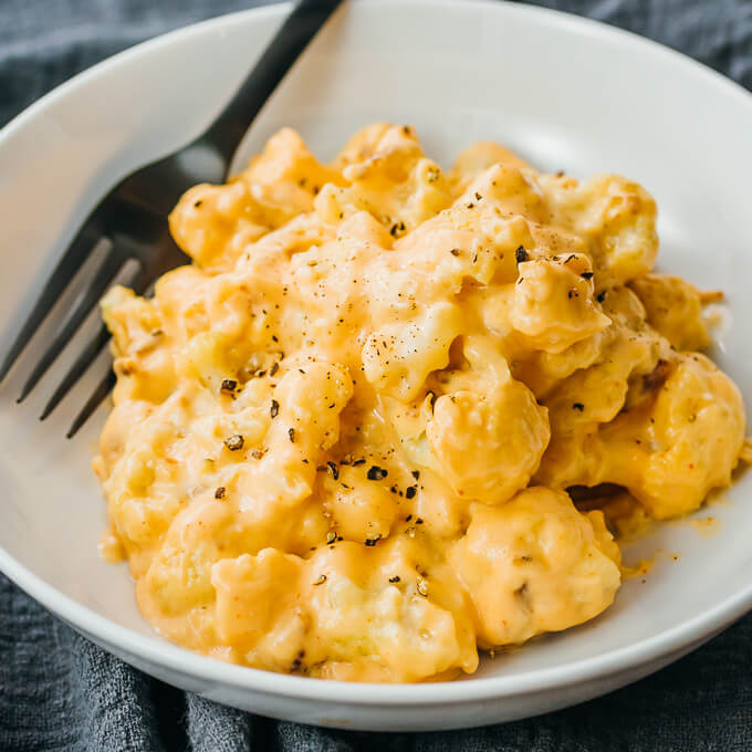 Cauliflower “Mac & Cheese” Keto