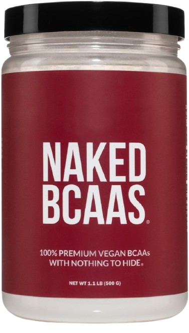 NAKED BCAAs Amino Acids Powder, Only 1 Ingredient, Pure 2:1:1 Formula 500g
