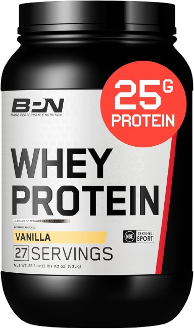 BPN Whey Protein + Casein Protein Powder Blend, Vanilla