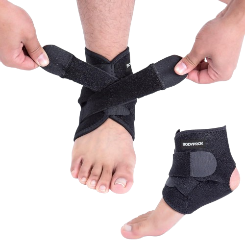 Bodyprox Ankle Support Brace, Breathable Neoprene Sleeve
